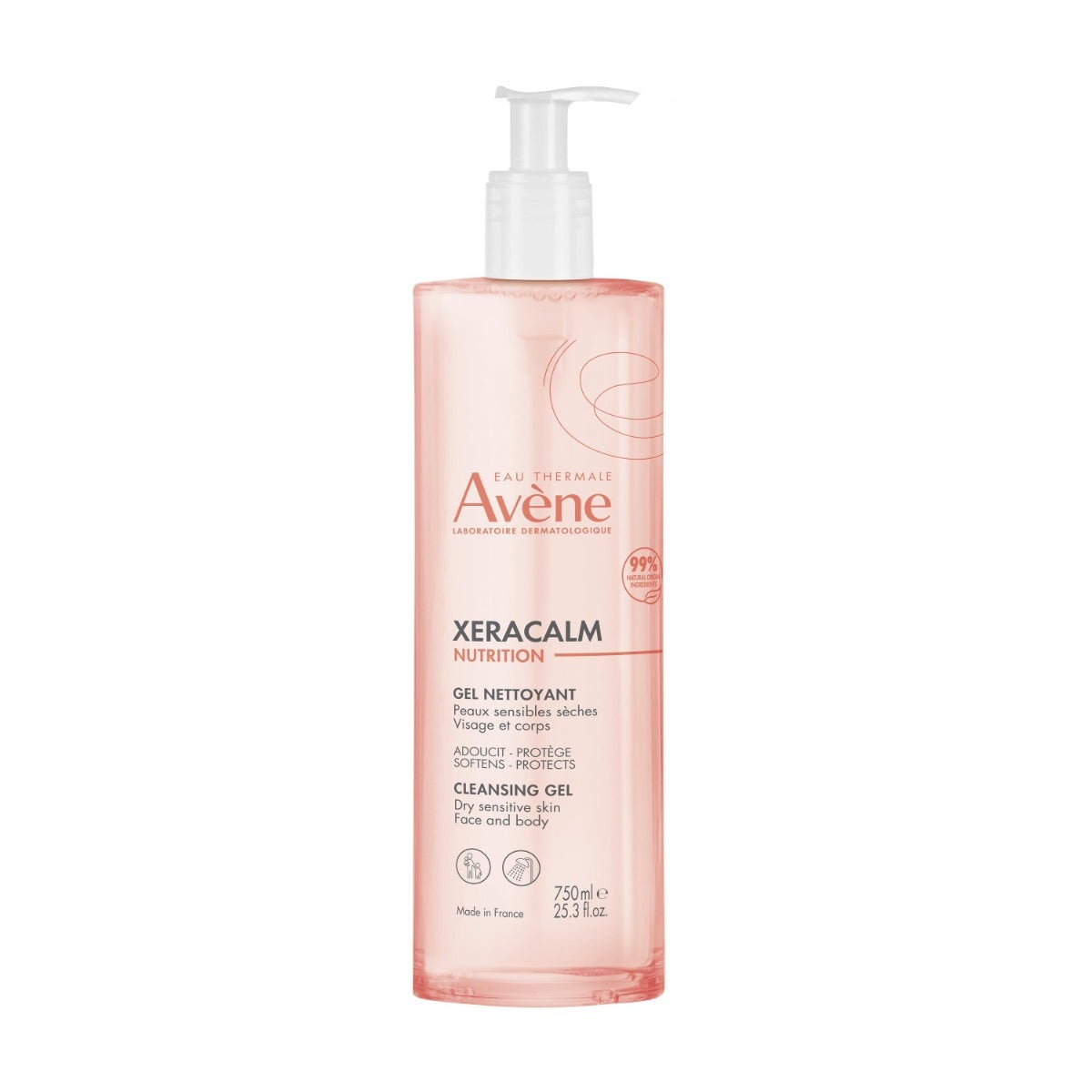Eau Thermale Avène Xeracalm Nutrition Gel Detergente 750 ml-1