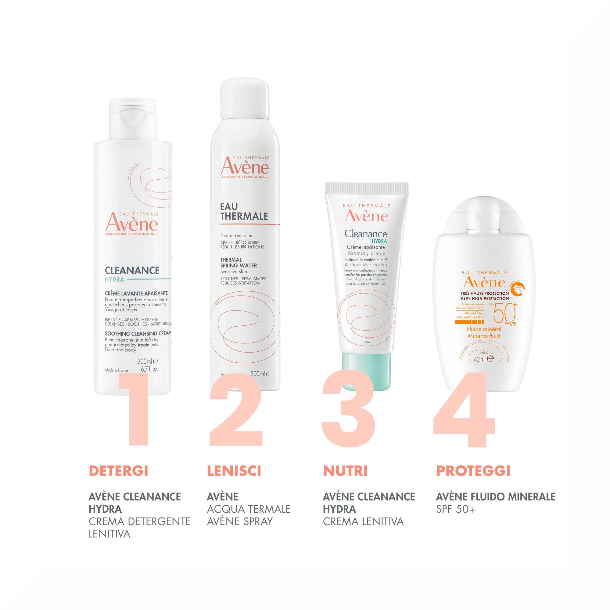 Eau Thermale Avène Cleanance Hydra Crema Detergente Lenitiva 200ml-6