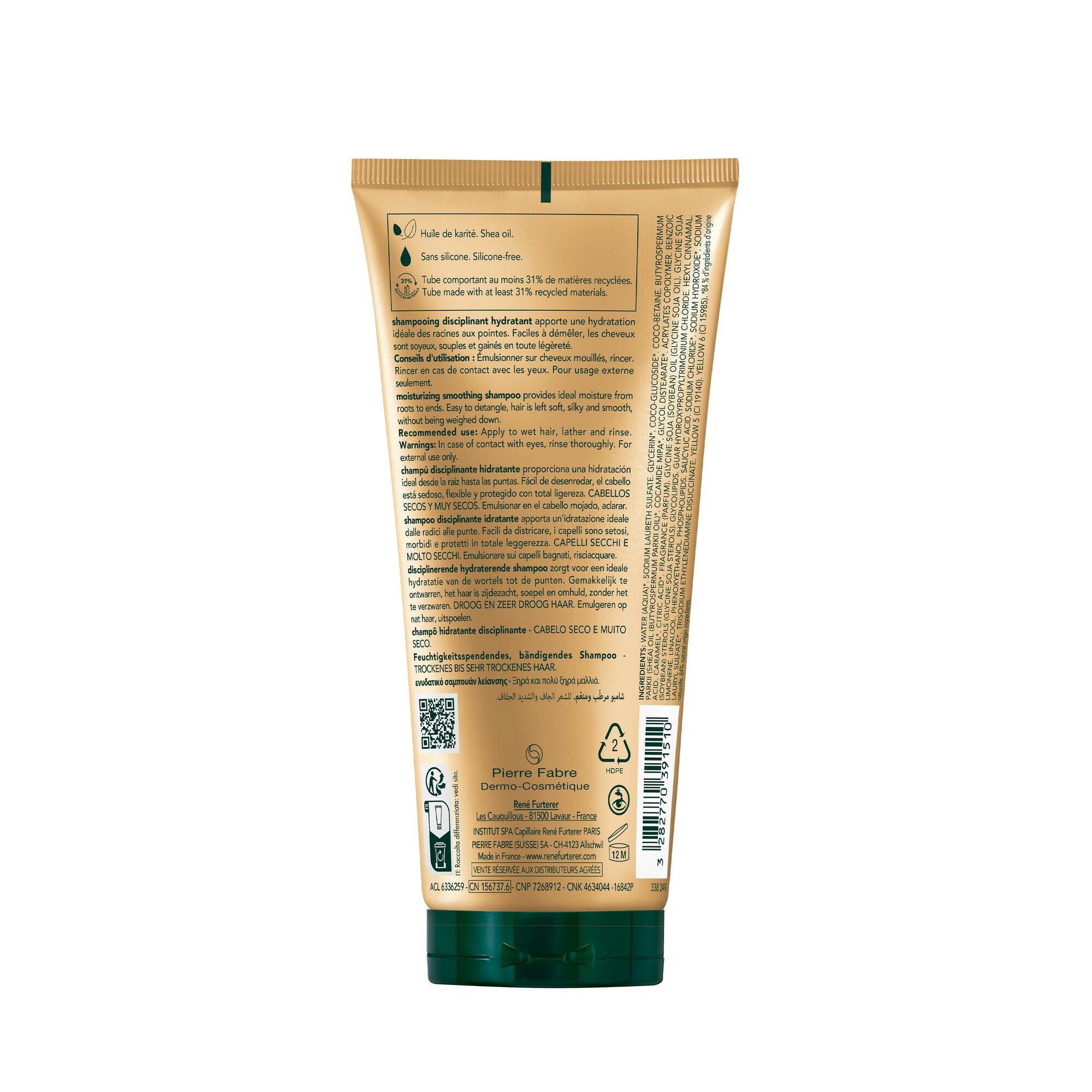 Rene Furterer Shampoo Disciplinante E Idratante Sublime Karité 200ml-1