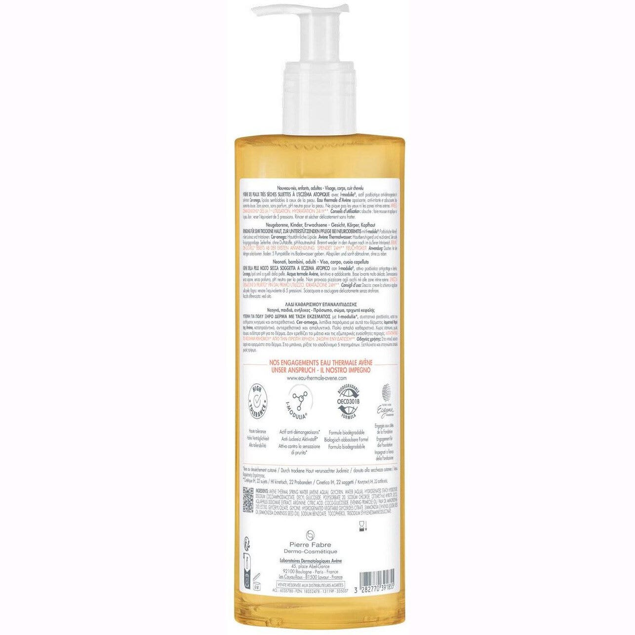 Eau Thermale Avène Xeracalm AD Olio Detergente Liporestitutivo 750ml-3