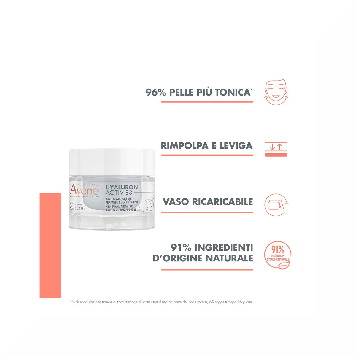 Eau Thermale Avène Hyaluron Activ B3 Aqua Gel-Crema Rigenerazione Cellulare 50ml-4
