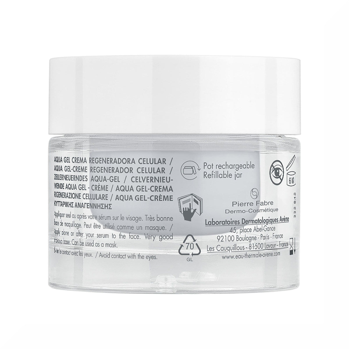 Eau Thermale Avène Hyaluron Activ B3 Aqua Gel-Crema Rigenerazione Cellulare 50ml-2