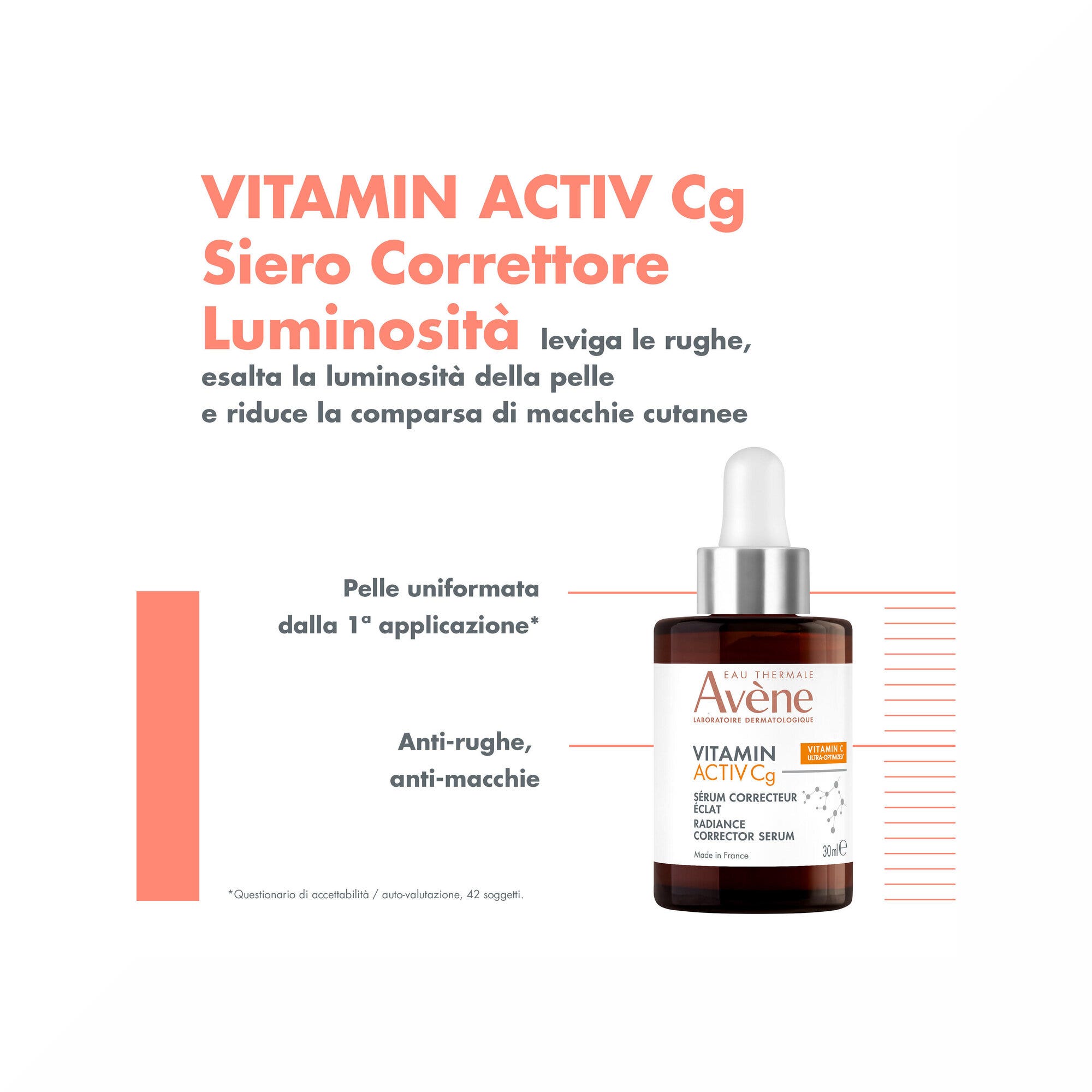 Eau Thermale Avène Vitamin Activ Cg Siero Correttore Luminosità Anti-Età 30ml-4