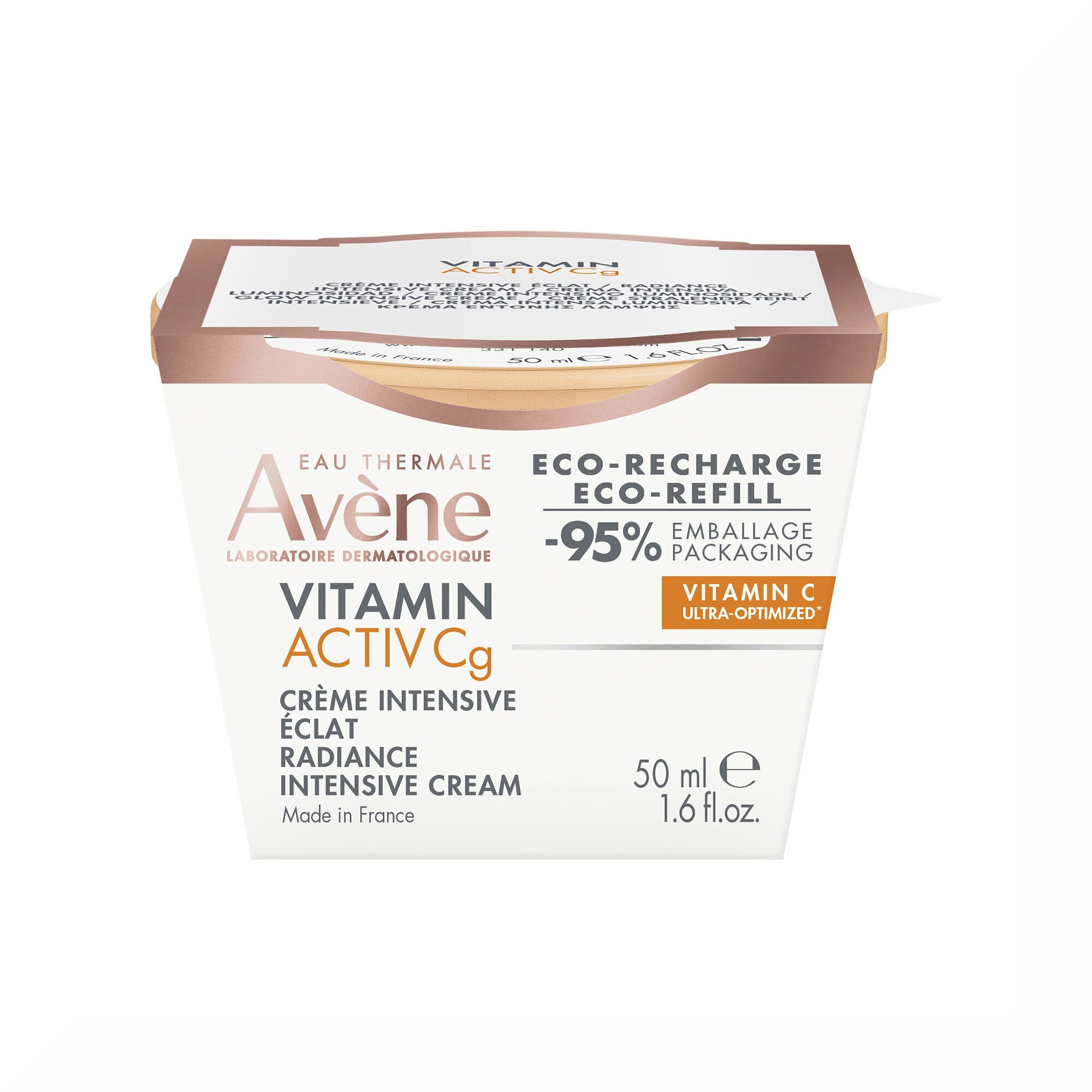 Eau Thermale Avène Vitamin Activ Cg Crema Intensiva Illuminante Anti-Eta' Refill 50ml-3