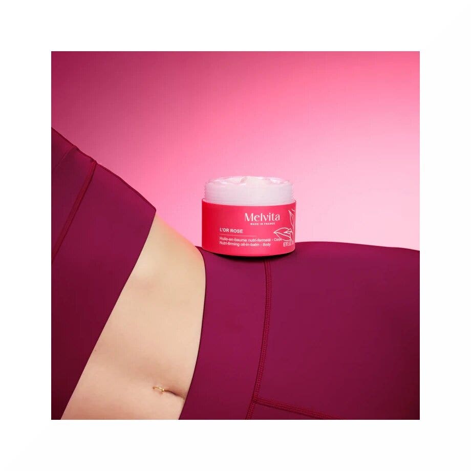 Melvita Olio In Balsamo Nutriente & Tonificante L'Or Rose 170ml-3
