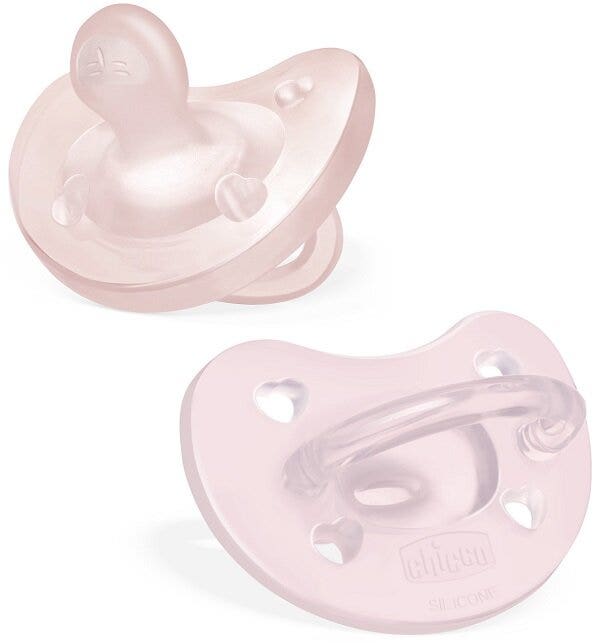Chicco PhysioForma Soft 2-6 Mesi Gommotto Bambina 2 Pezzi-1