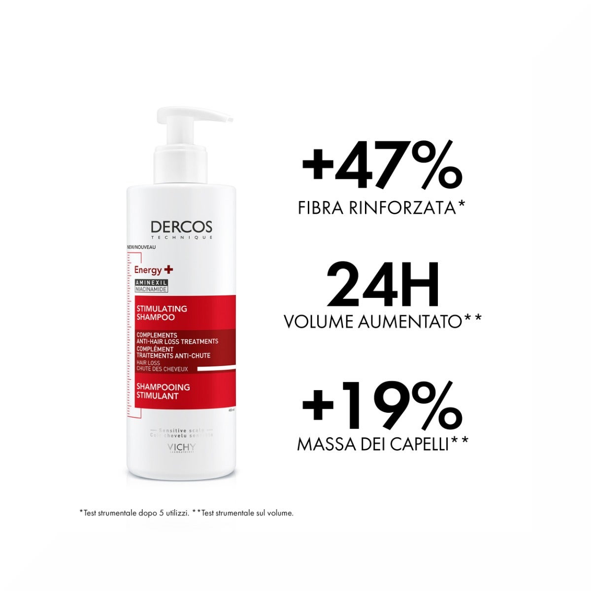 Vichy Dercos Shampoo Energizzante 400ml-13