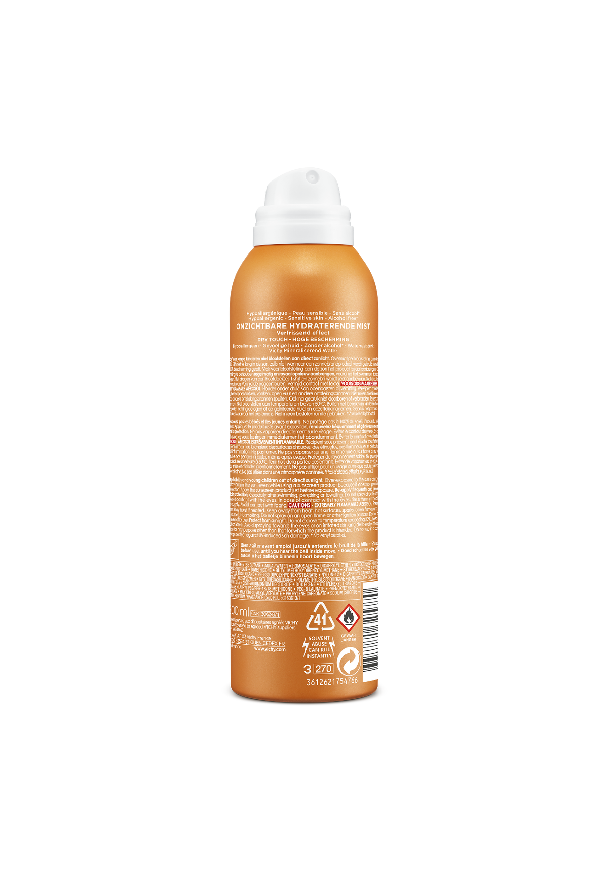 Vichy Capital Soleil Spray SPF50 Invisibile Idratante 200ml  - 4