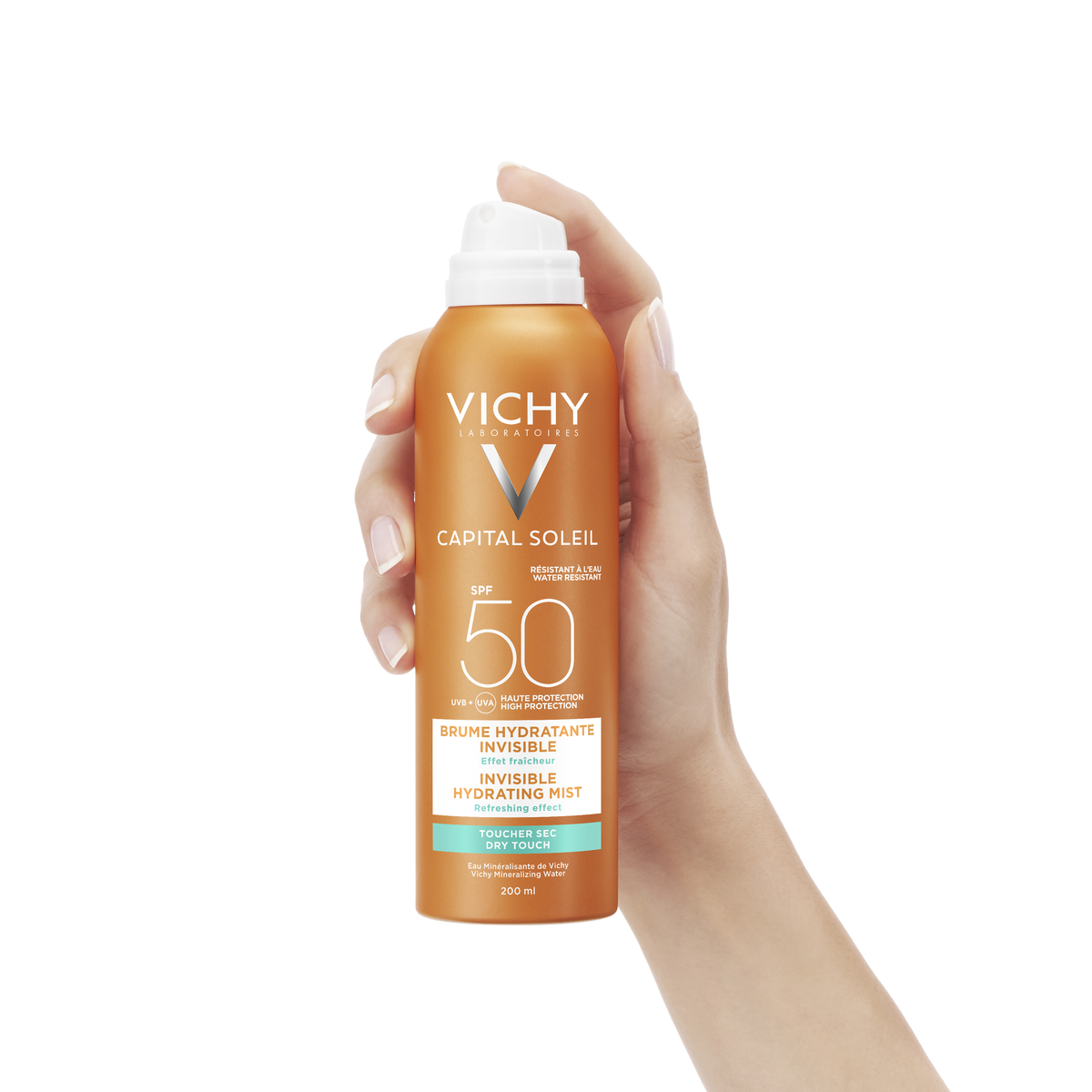 Vichy Capital Soleil Spray SPF50 Invisibile Idratante 200ml  - 5