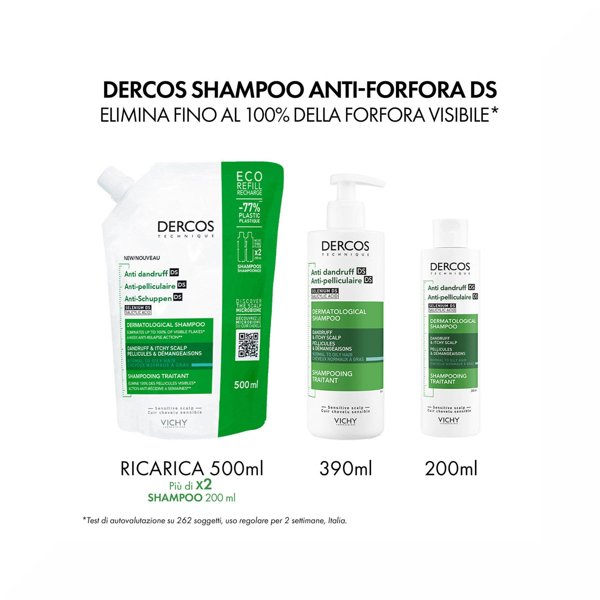 Vichy Dercos DT Shampoo Antiforfora DS Capelli da Normali a Grassi 200 ml-28