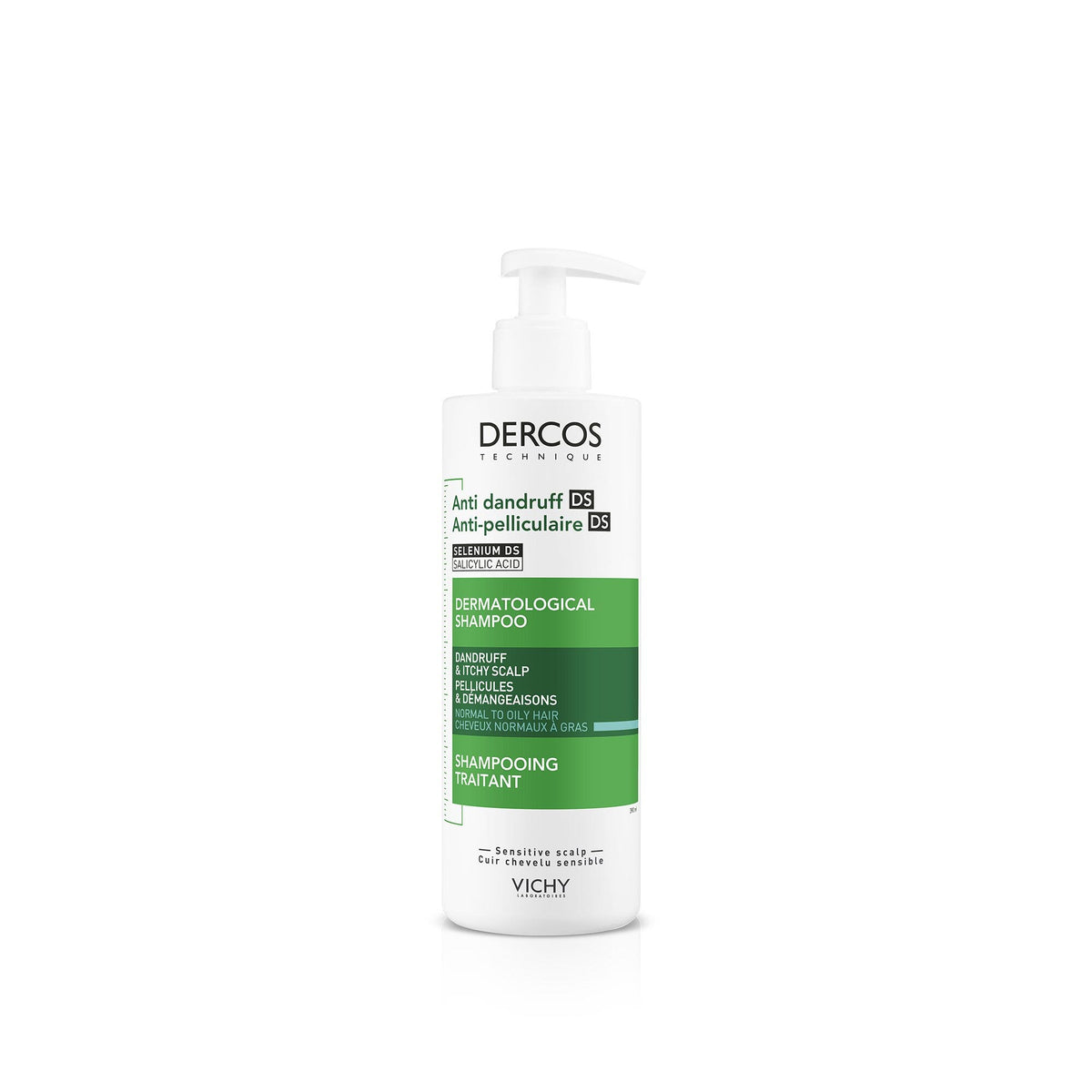 Vichy Dercos Shampoo Antiforfora capelli da normali a grassi 390 ml-4