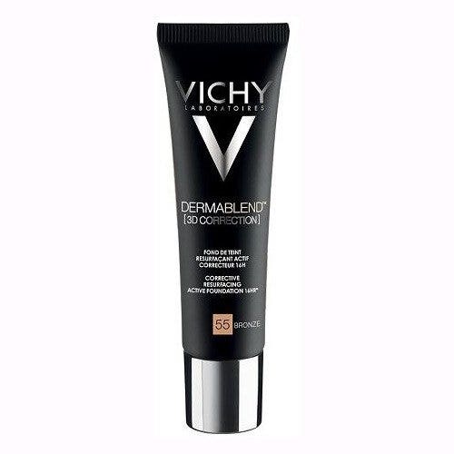 Vichy Dermablend 3D Fondotinta Coprente Per Pelle Grassa Con Imperfezioni Tonalità 55 30ml-4