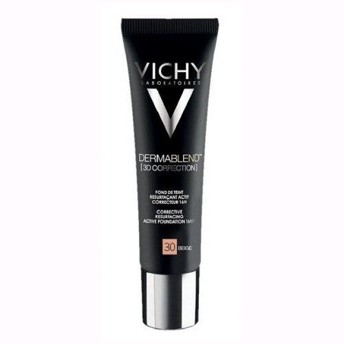 Vichy Dermablend 3D Fondotinta Coprente Per Pelle Grassa Con Imperfezioni Tonalità 30 30ml-4