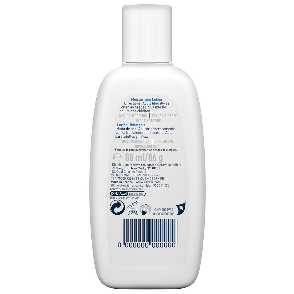 CeraVe Lozione Idratante Corpo Pelle Da Normale A Secca 88ml-11