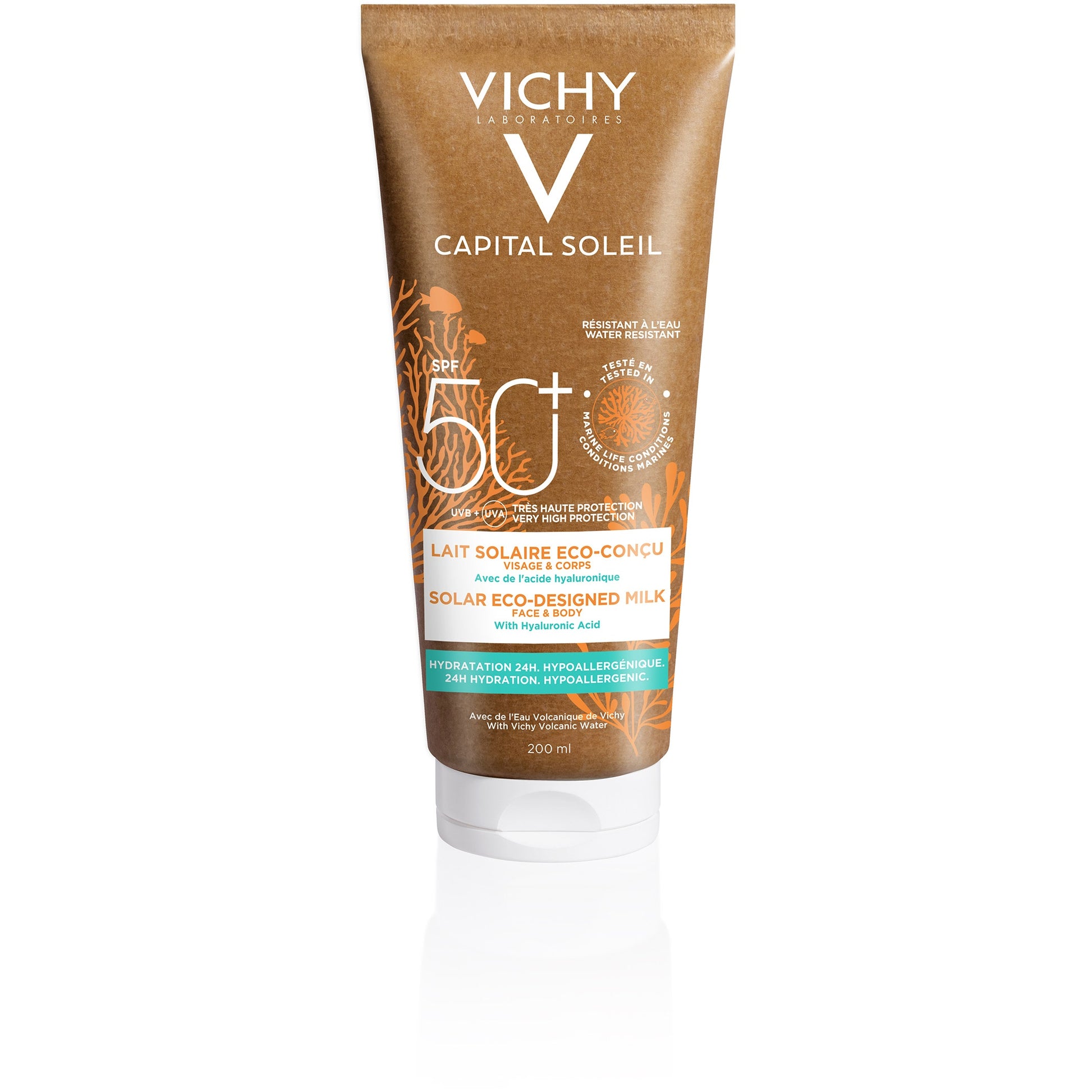 Vichy Capital Soleil Latte Solare Eco-Sostenibile SPF50+ 200ml  - 3