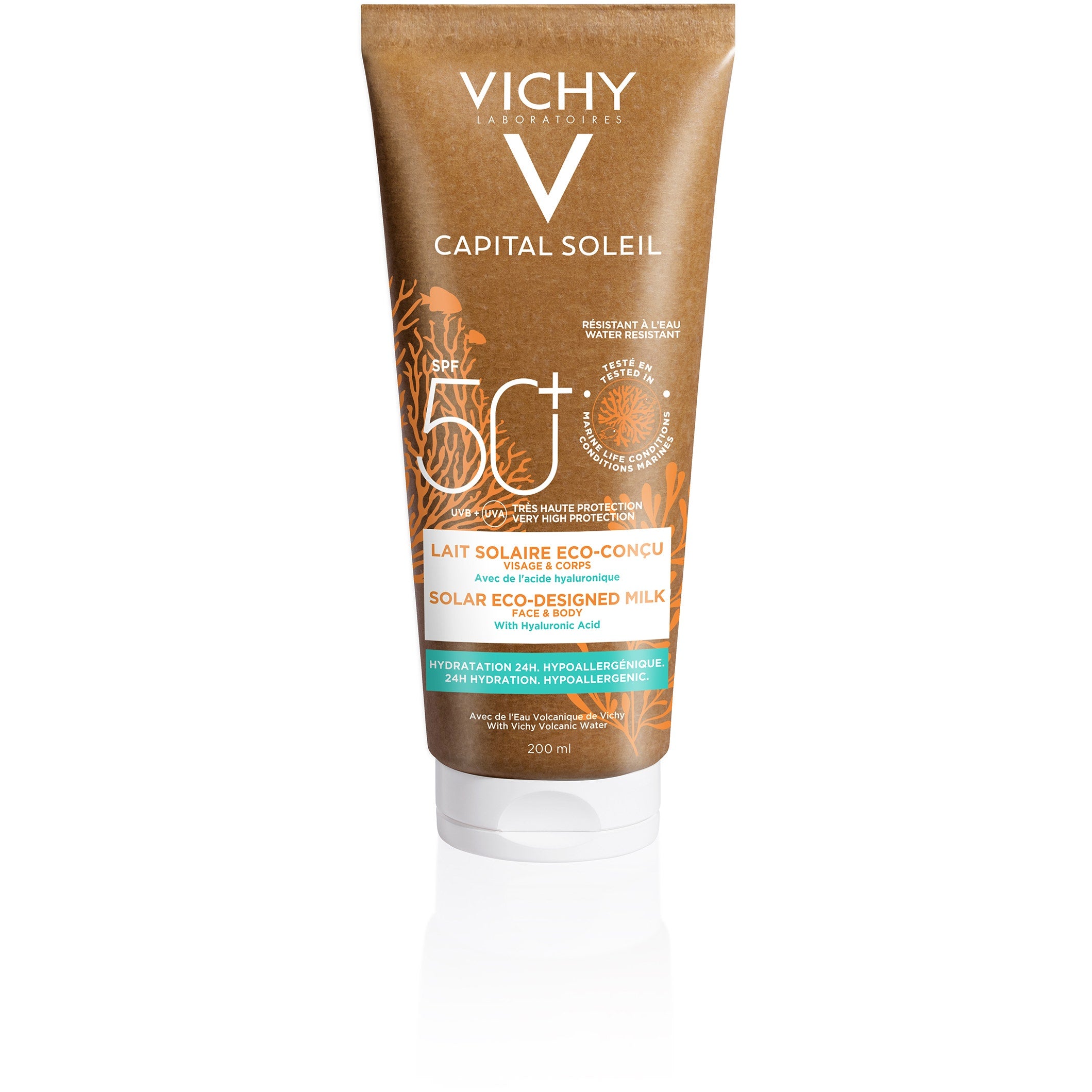 Vichy Capital Soleil Latte Solare Eco-Sostenibile SPF50+ 200ml  - 3