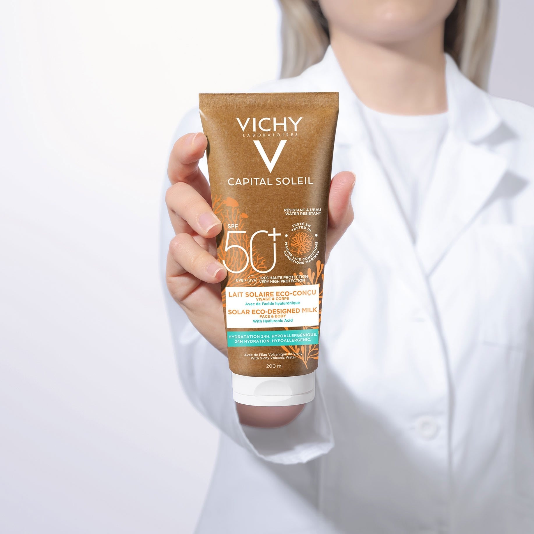 Vichy Capital Soleil Latte Solare Eco-Sostenibile SPF50+ 200ml  - 4