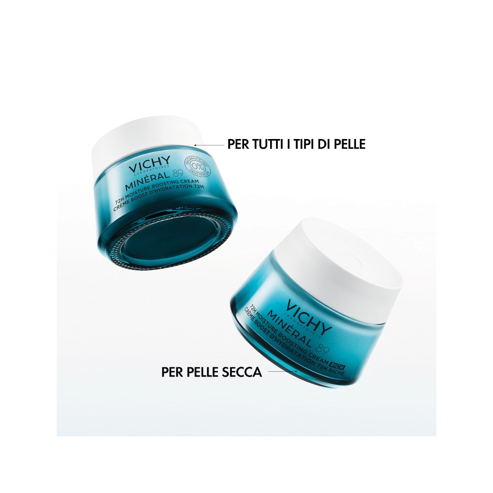 Vichy Mineral 89 Crema Idratante 72H Ricca 50ml-4