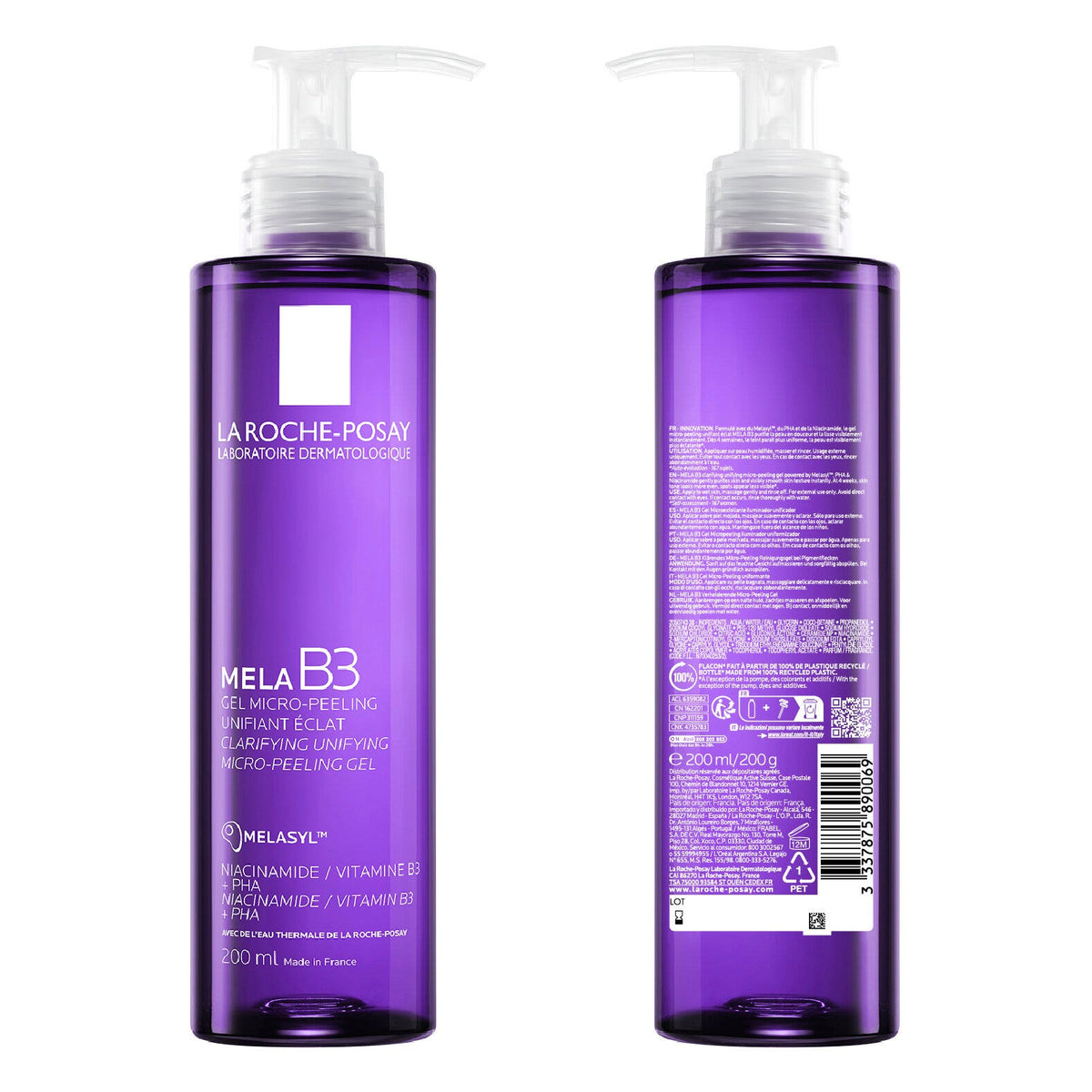 La Roche-Posay Mela B3 Gel Detergente Micro-Peeling Anti-Macchie 200 ml-11