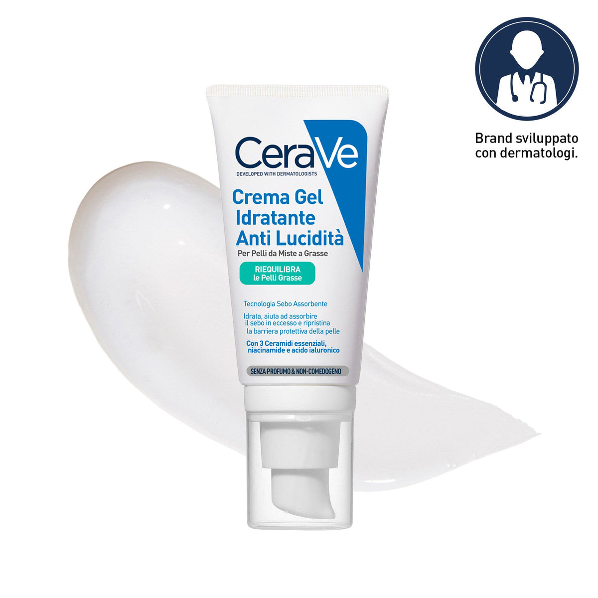CeraVe Crema Viso Idratante Anti-lucidità Pelle Grassa e Mista 50ml-8