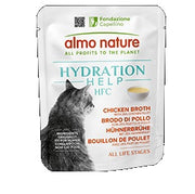 Almo Nature Hydration Help Brodo Pollo con Filetti di Pollo 50 g