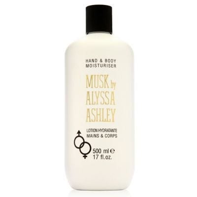 Alyssa Ashley Musk Hand & Body Moisturiser 500ml  - 1
