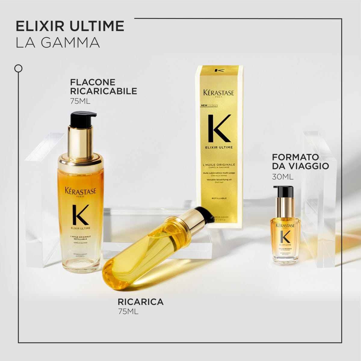 Kérastase K ELixir Oil Olio per Capelli 30ml