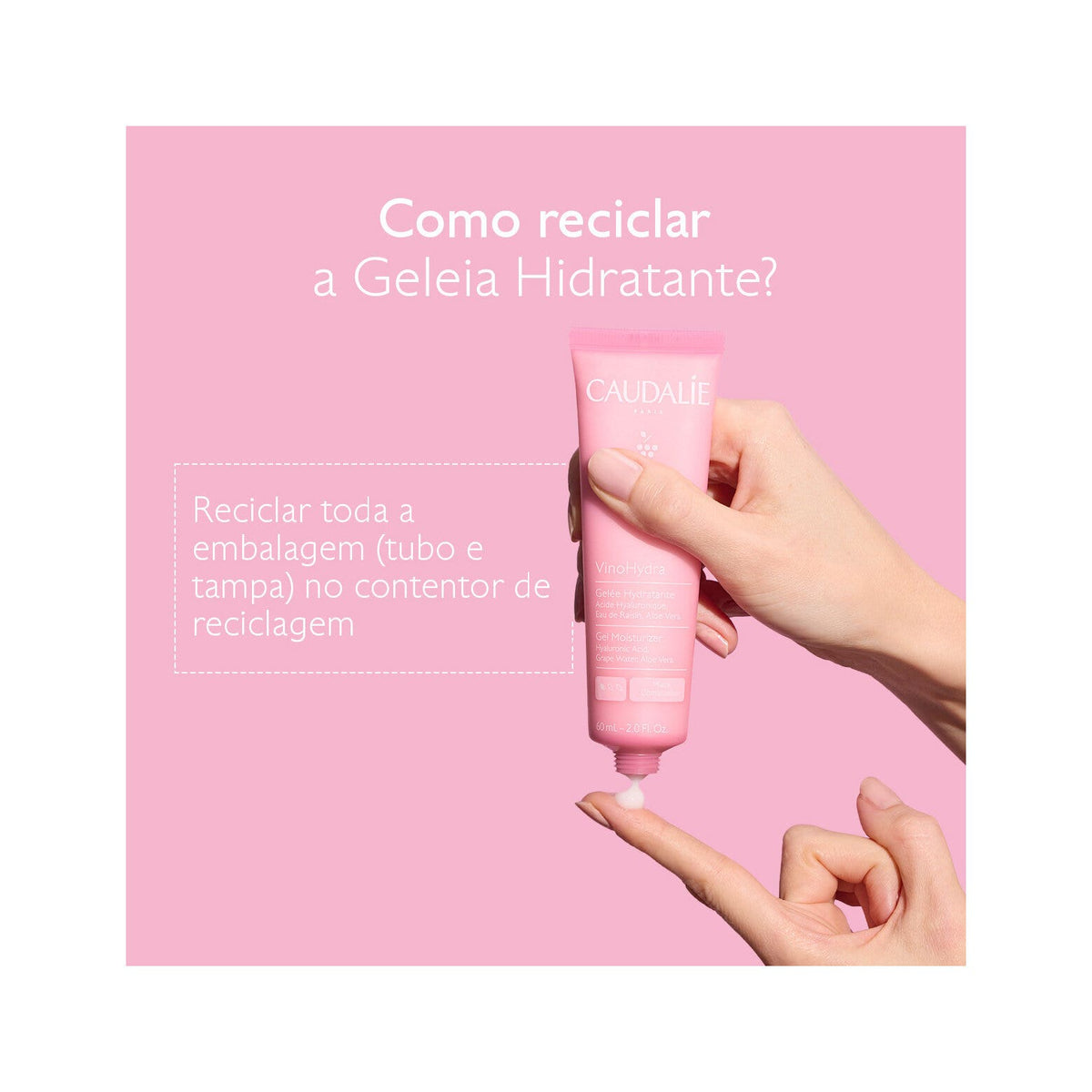 Caudalie Vinohydra Gel Idratante Viso 60ml-8