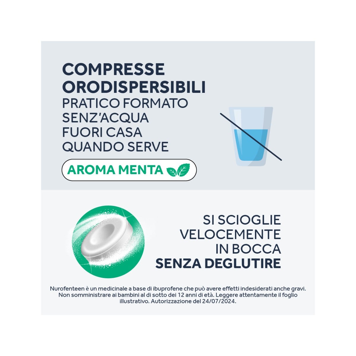 Nurofenteen 12 Compresse Orosolubili Menta 200mg-23