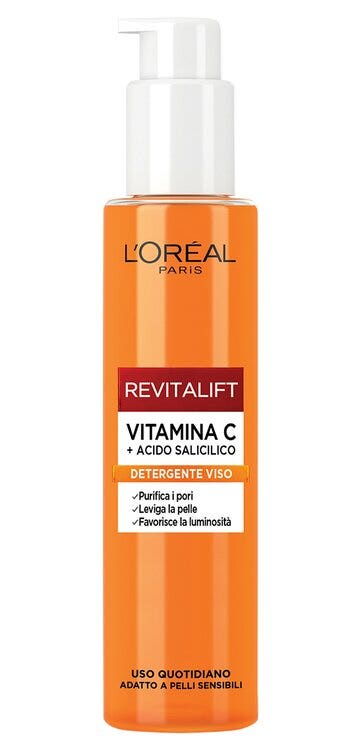 L'Oreal Paris Revitalift Detergente Viso Vitamina C + Acido Salicilico 150ml-1