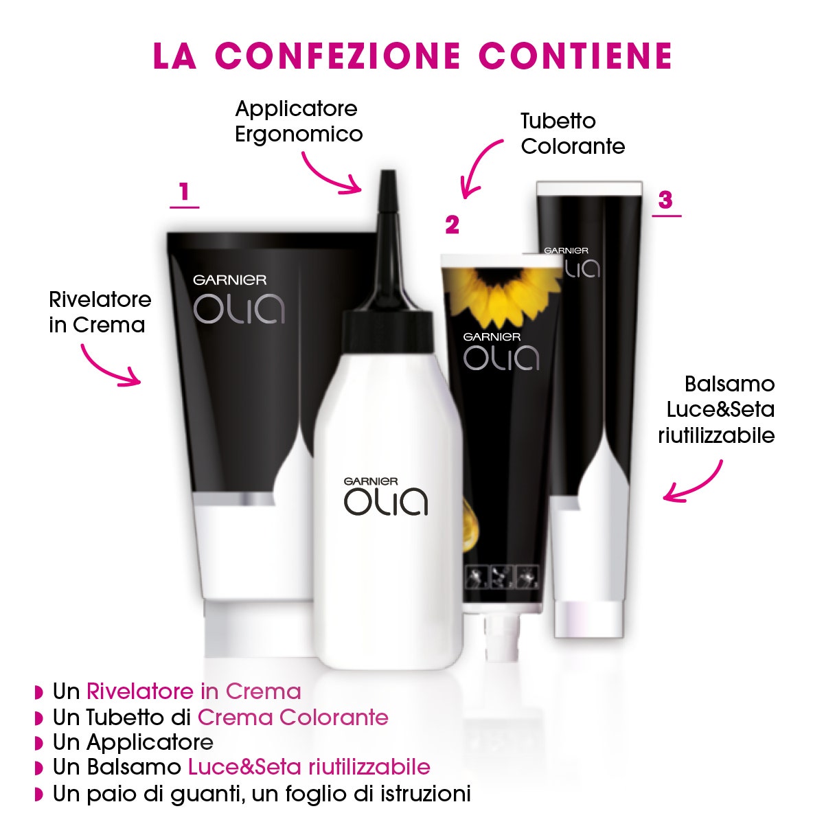Garnier Olia Tinta Capelli 1.0 Nero Intenso 1 Pezzo  - 6