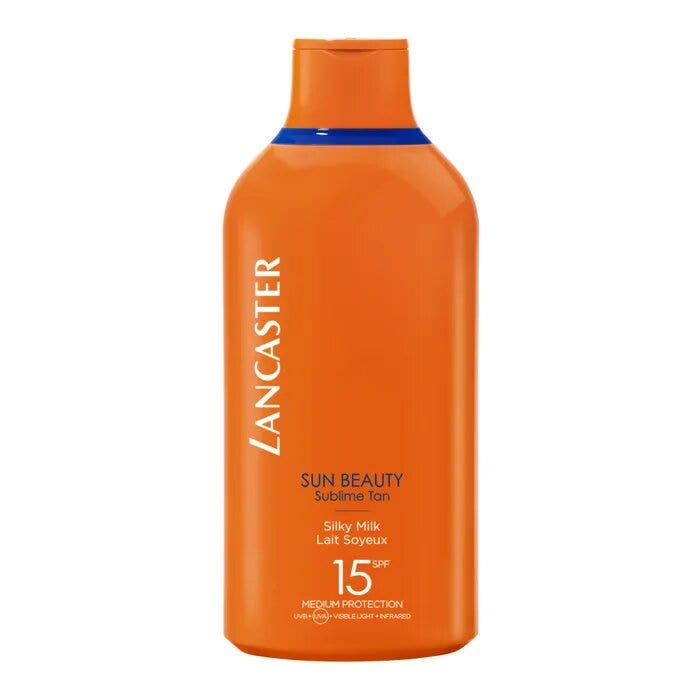 Lancaster Body Silky Milk Jumbo 400ml SPF15-1