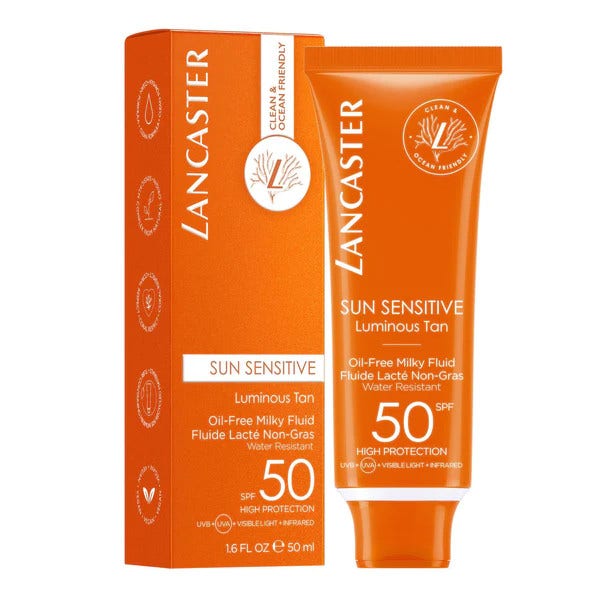 Lancaster Sun Sensitive Milk Fluid Spf 50ml-3