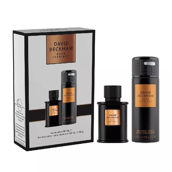 David Beckham Bold Instinct Eau De Parfum 50ml + Deo Body Spray 150ml-1