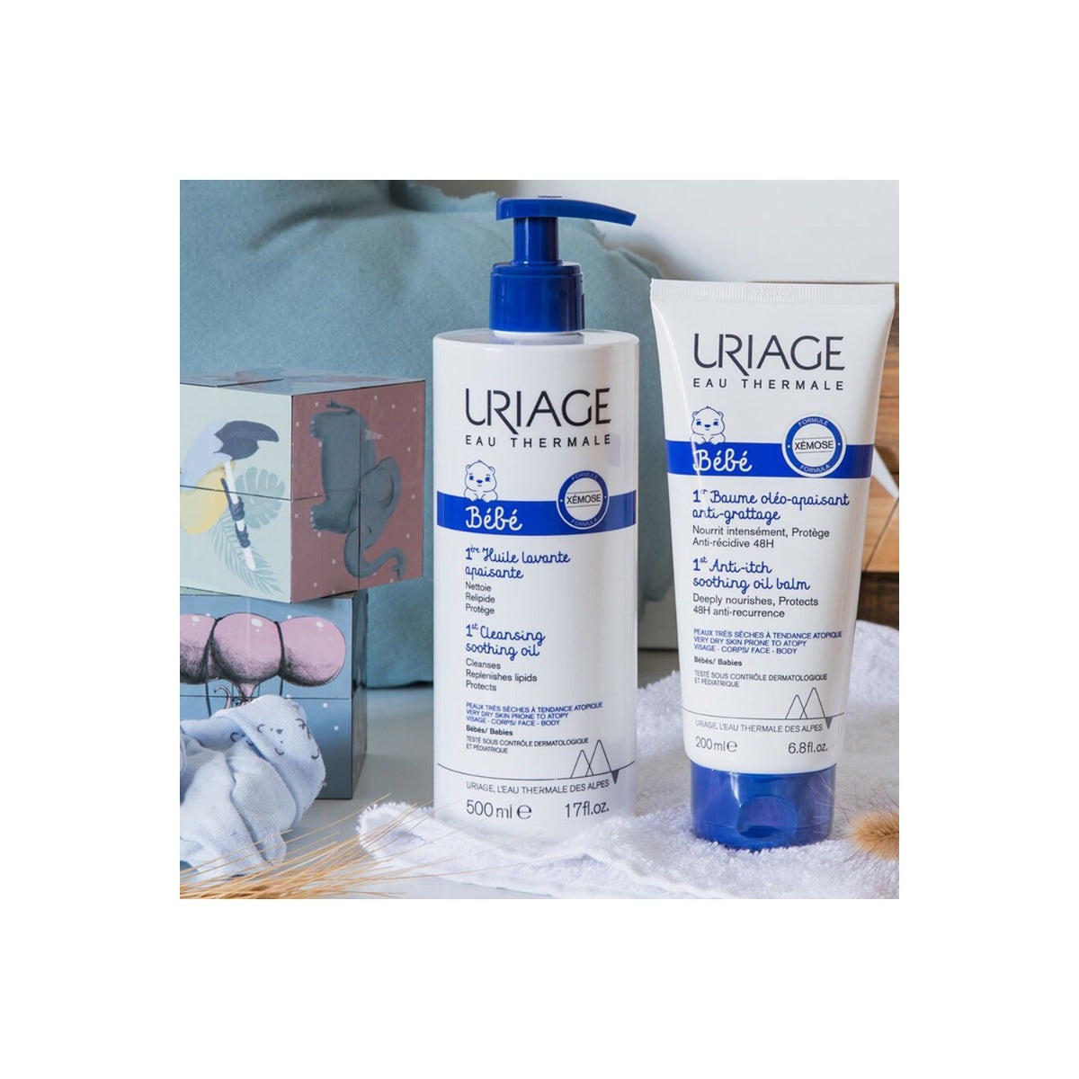Uriage Bébé Premiere Huile Lavante Apaisante 500ml-4