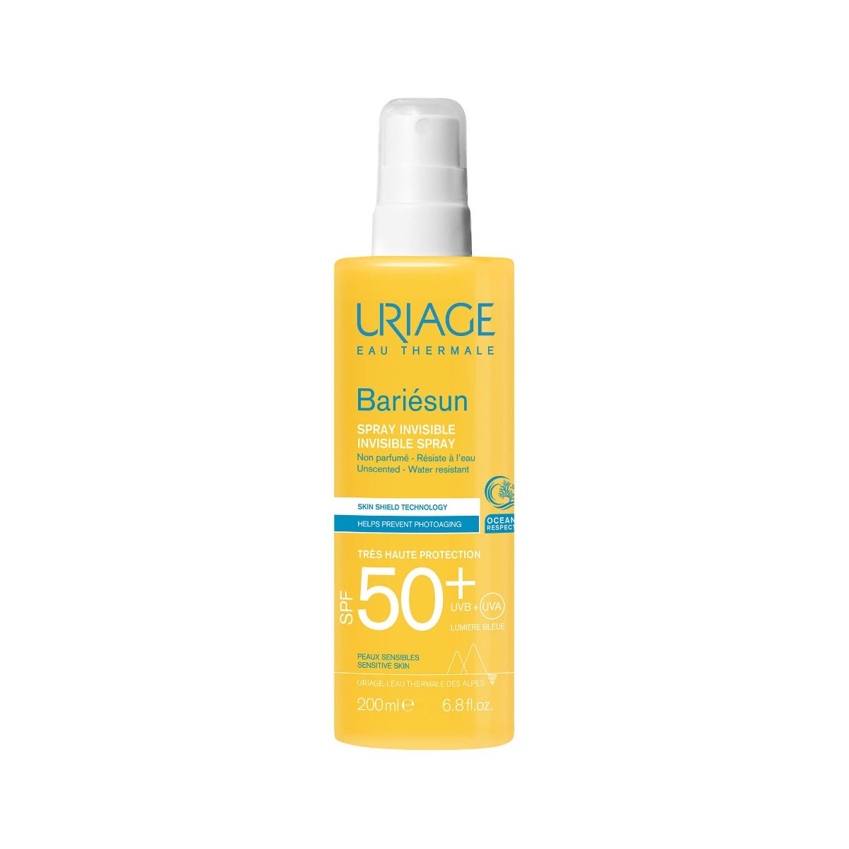 Uriage Bariesun Spray Invisibile SPF50+ Senza Profumo 200ml-6