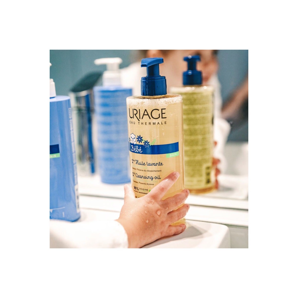 Uriage Bébé 1ère Huile Lavante Bain 500ml-3