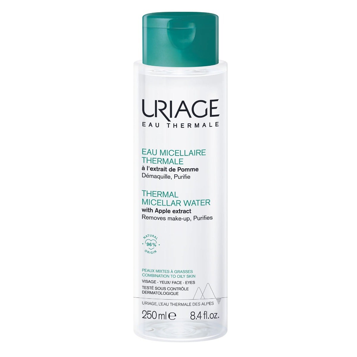 Uriage Acqua Micellare Termale Pelli Miste/Grasse 250ml-3