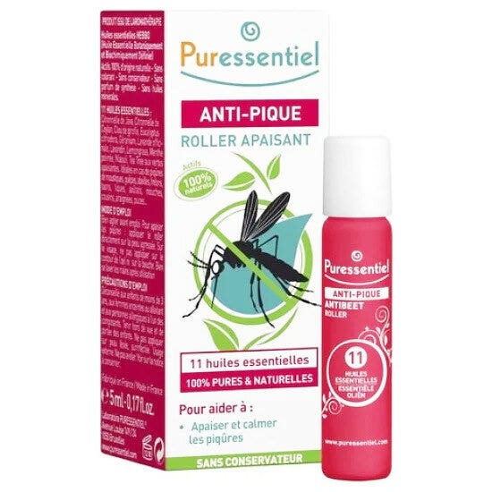 Puressentiel SOS Insetti Roller Multi-Lenitivo Bio 5ml-2