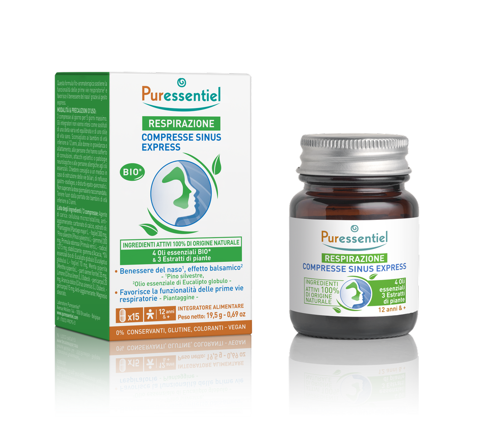Puressentiel Compresse Sinus Express 15 Compresse-1