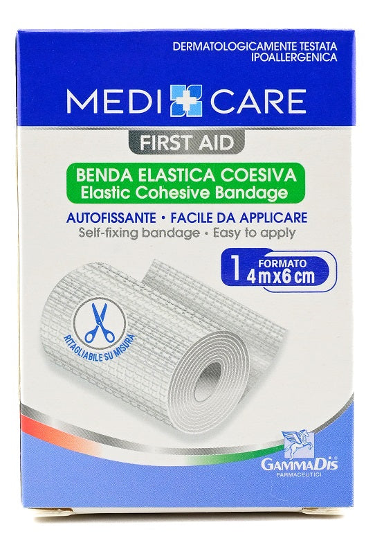 Benda Medicare Coesiva cm 6x4 m Medicare