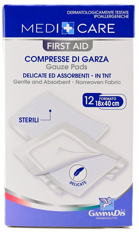 Garza Medicare Tnt 18x40 cm 12 Pezzi
