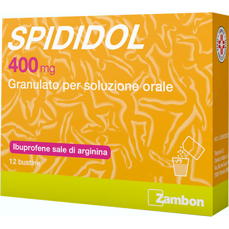 Spididol Granulato 12 Bustine Aroma Menta Anice  - 1