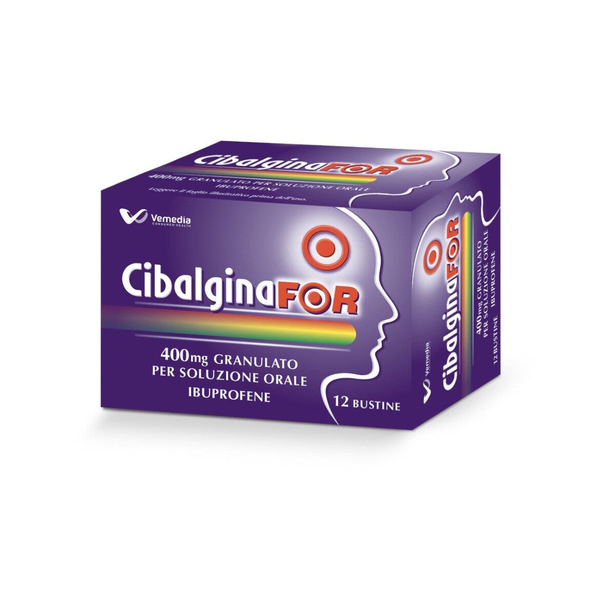 Cibalginafor 400mg 12 Bustine-1