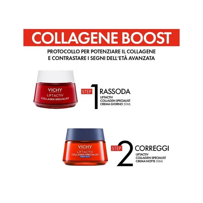 Vichy Cofanetto Natale Liftactiv Collagen Specialist Crema Giorno 50 ml + Crema Notte 50ml-10