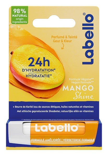 Labello Mango Shine Burrocacao Labbra Colorato E Idratante All'aroma Di Mango 4,8g-1