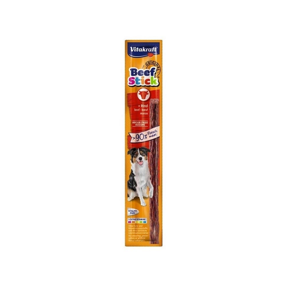 Vitakraft Beef Stick Gusto Manzo Snack Cani Adulti Busta 12g-1