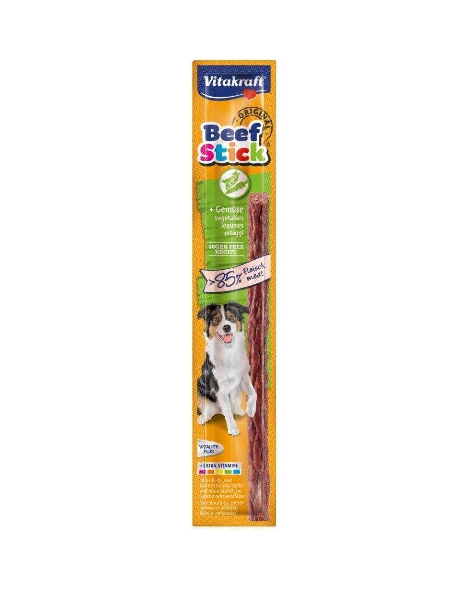 Vitakraft Beef Stick Menù Con Verdure Snack Cani Adulti Busta 12g-2