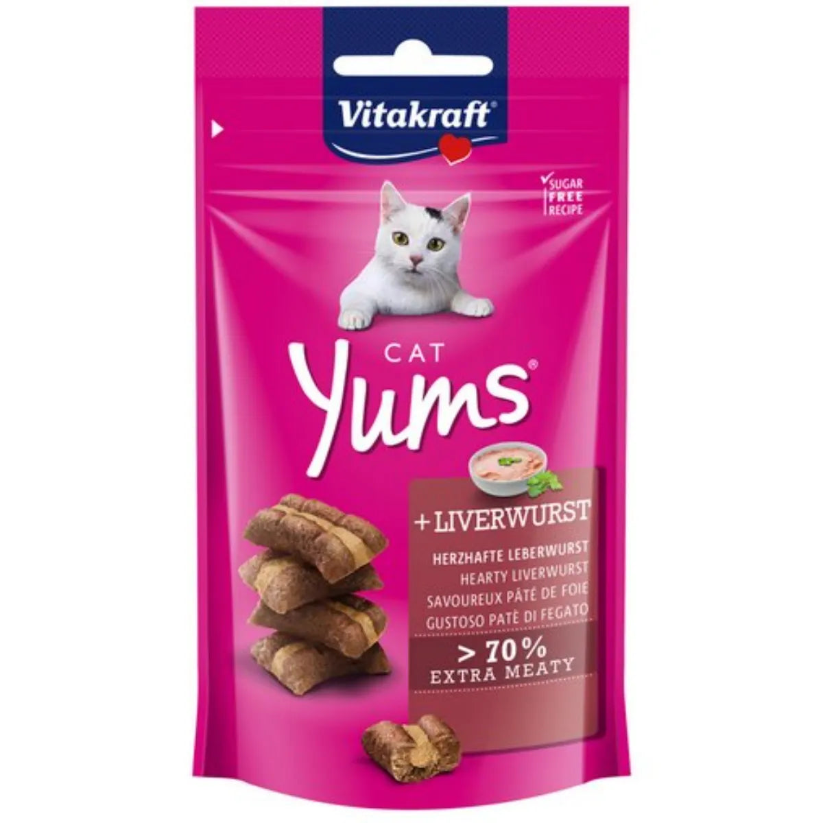 Vitakraft Cat Yums Pate di Fegato 40g