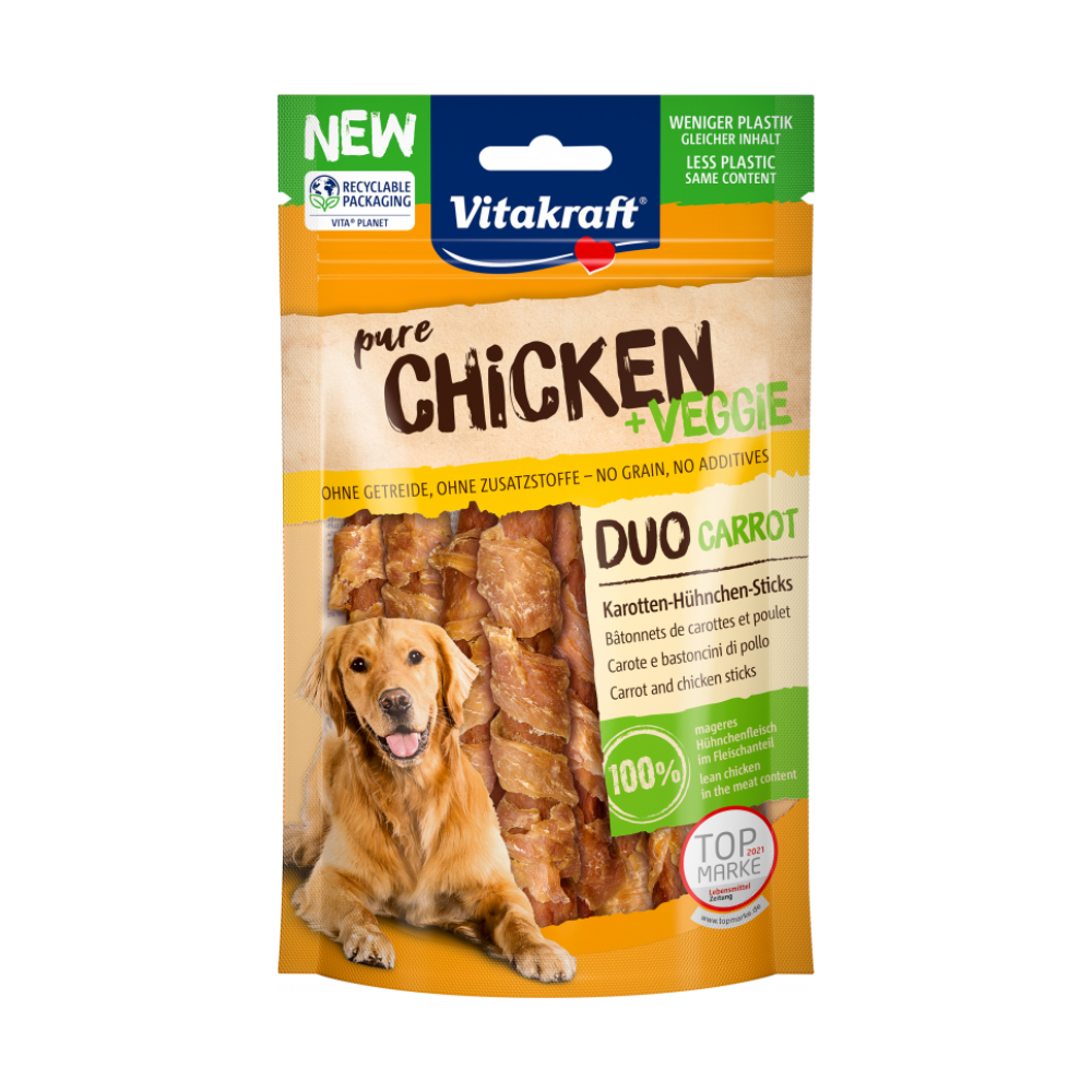Vitakraft Chicken Veggie Bastoncini Carote&pollo 80 g